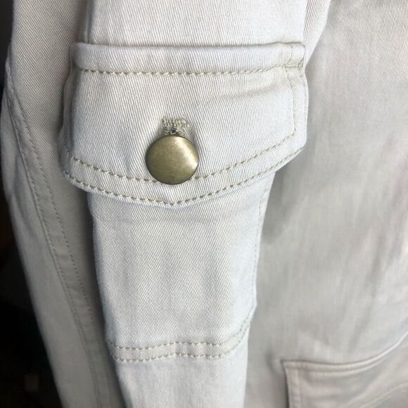 CAbi Beigecore, Preppy, Normcore Nanook Hooded Khaki Jacket Size S - Picture 7 of 16